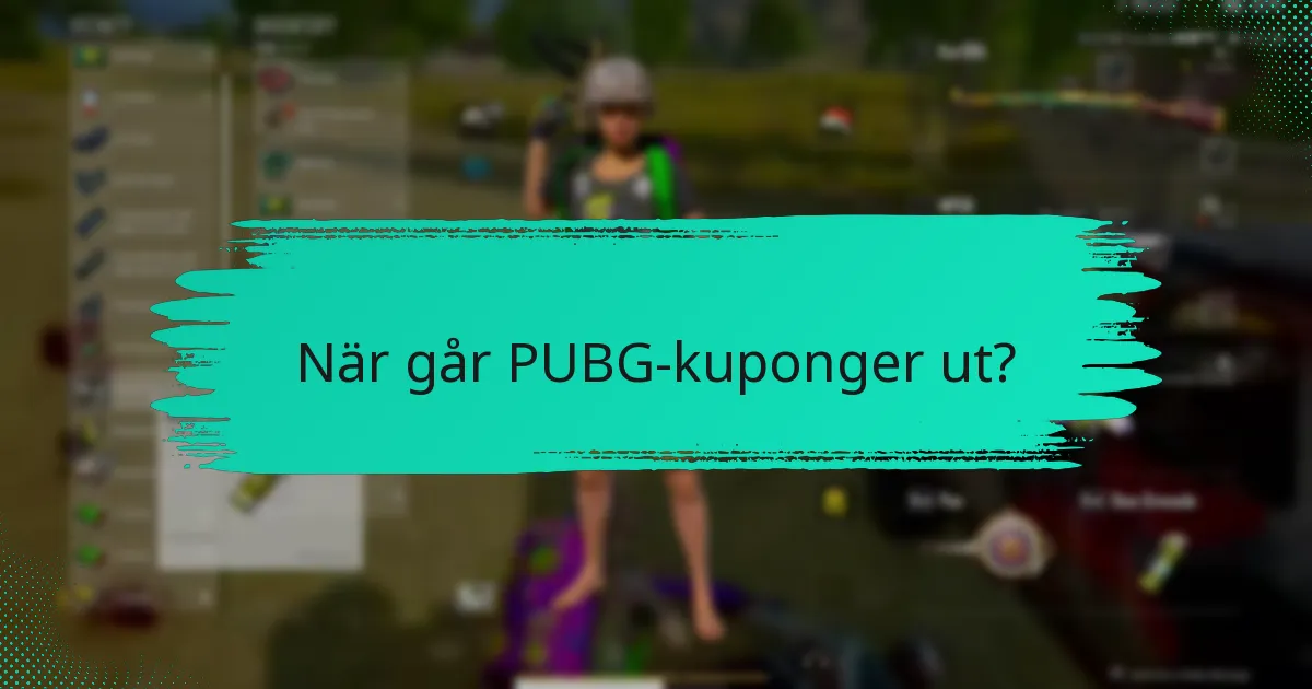Vilka är skillnaderna mellan olika typer av PUBG-kuponger?