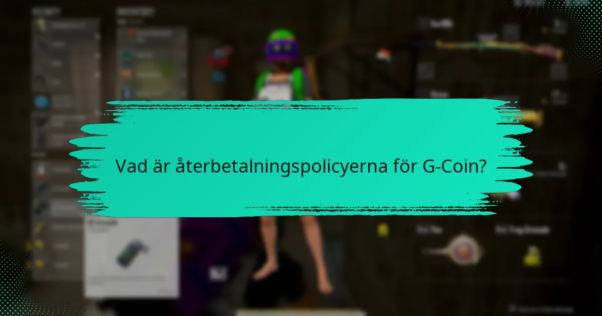 Hur hanterar man sitt G-Coin-konto effektivt?