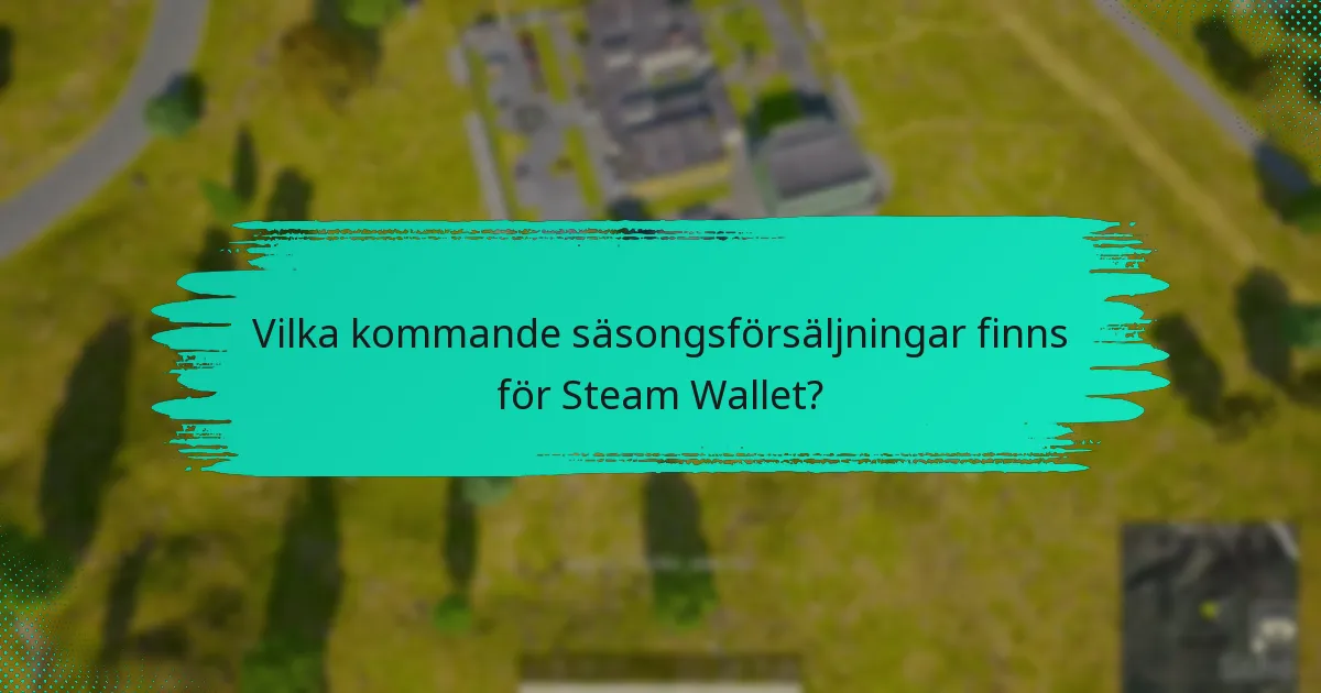 Hur man använder Steam Wallet effektivt för kampanjer?